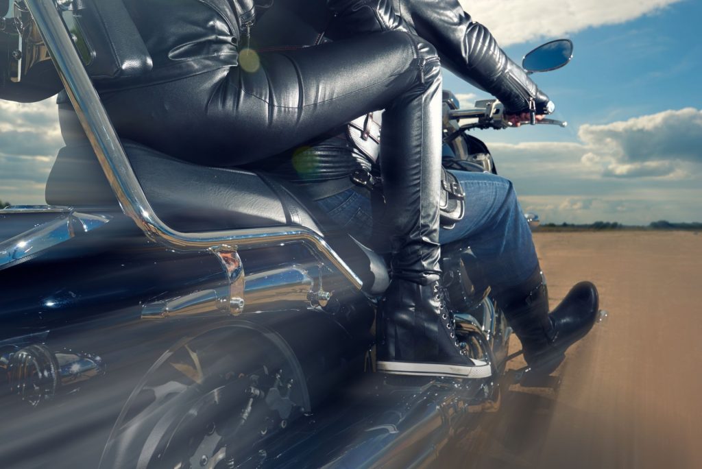 spodnie na motor